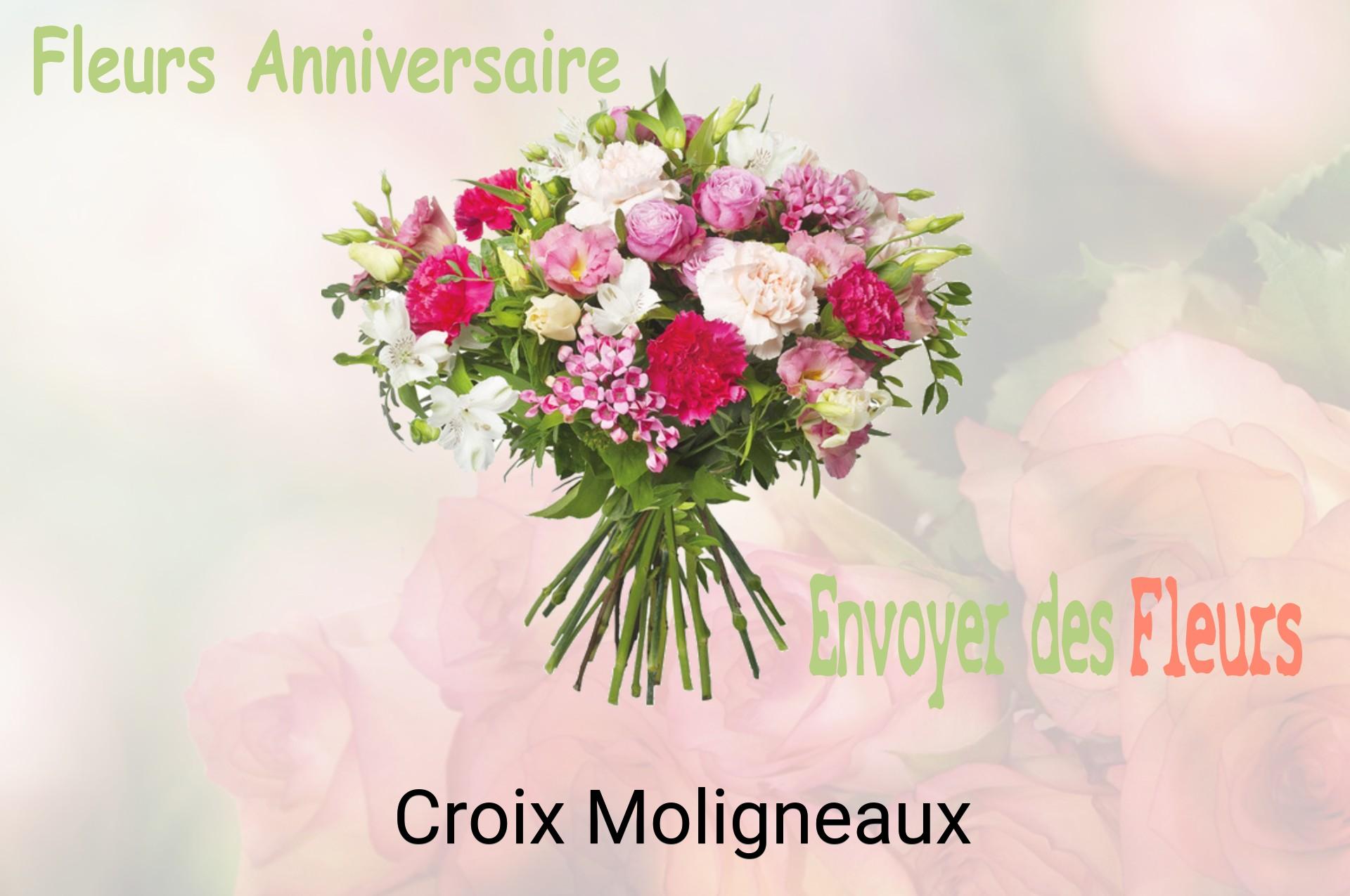 Bouquet de fleurs d’anniversaire livré à Croix-Moligneaux